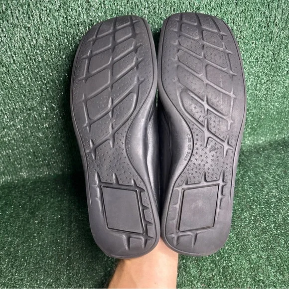 Vtg 90s Kenneth Cole Slide View II Mens 10.5 / 44 Shoes Leather Made In Italy